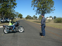 Off-road training - U-turn