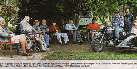 Oldest bikers rumble